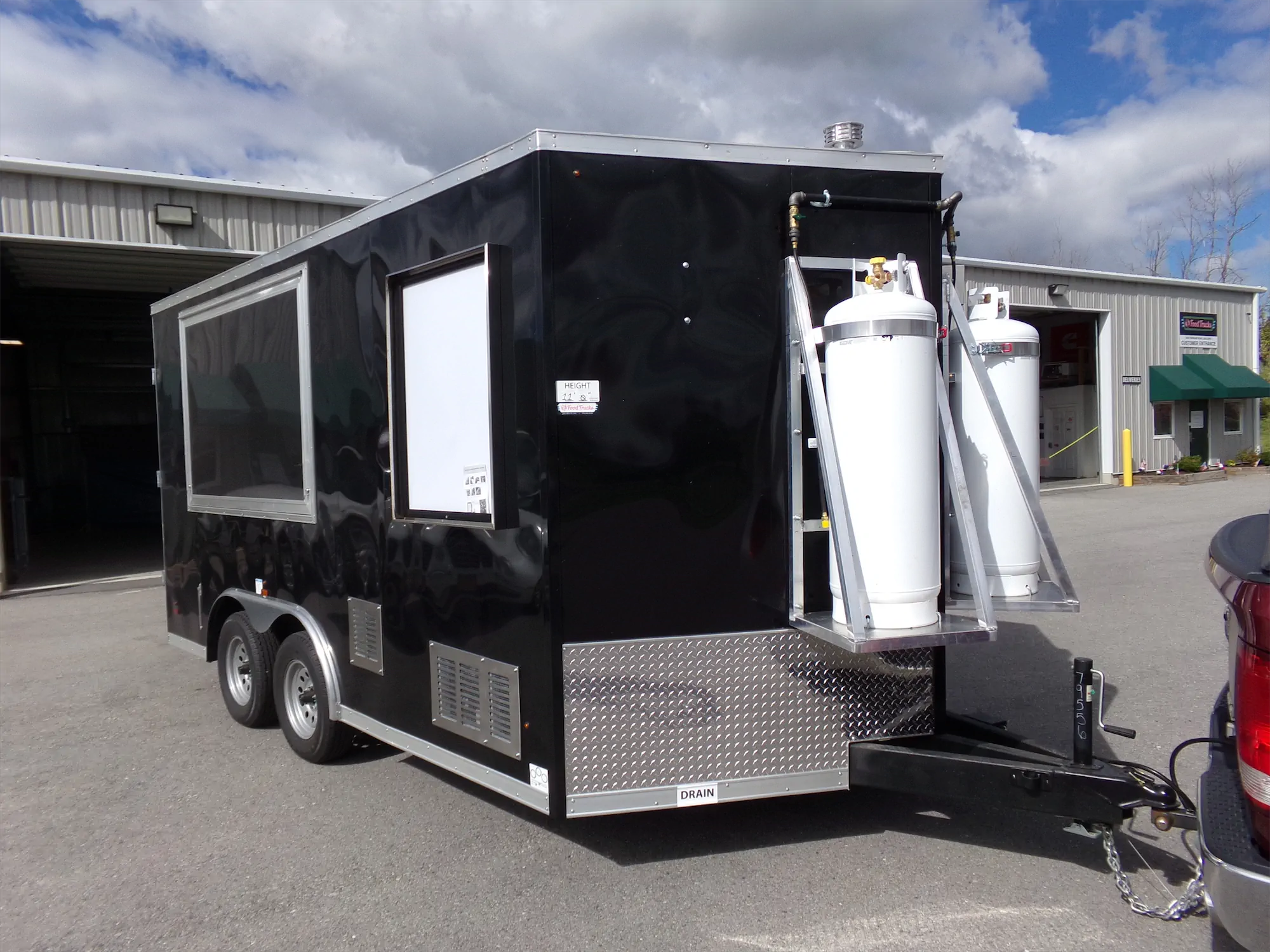 Buffalo Bros Burgers trailer front