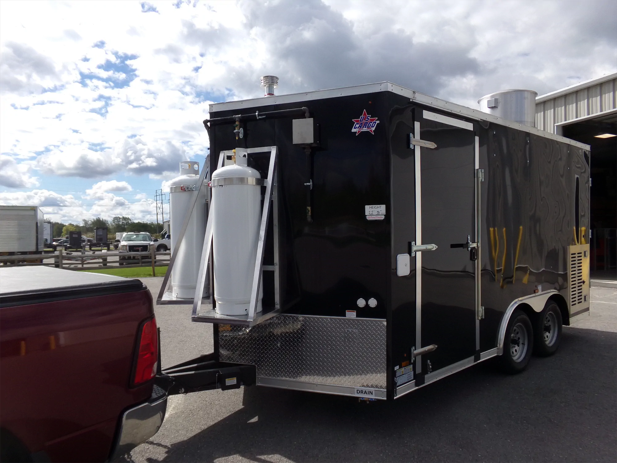 Buffalo Bros Burgers trailer front